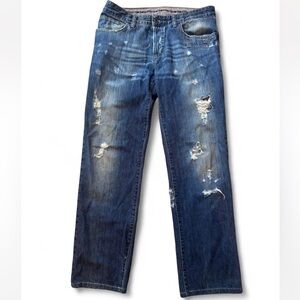 Dolce & Gabbana Men's Distressed Denim Jeans